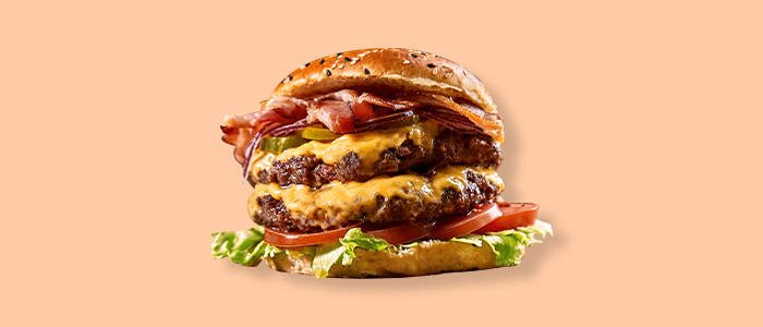 Double Beef Burger  Single 