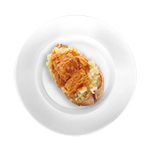 Baked Potatoes With Spicy Chicken 