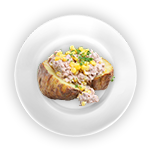 Baked Potatoes With Tuna 