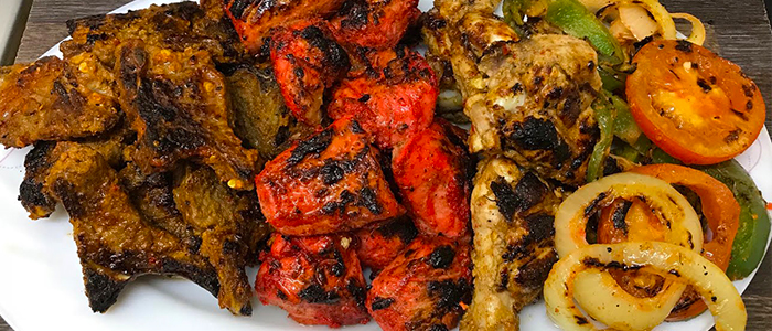 Tandoori Mixed Grill 