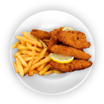 Breaded Mini Fillets & Chips 