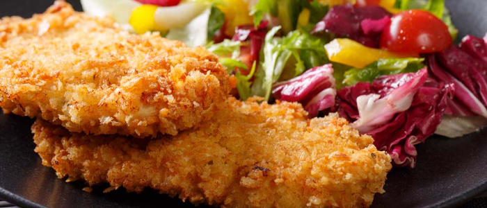 Breaded Mini Fillets & Chips 