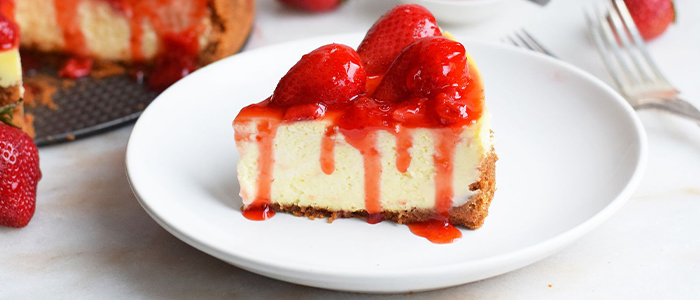 Strawberry Cheesecake Slices 